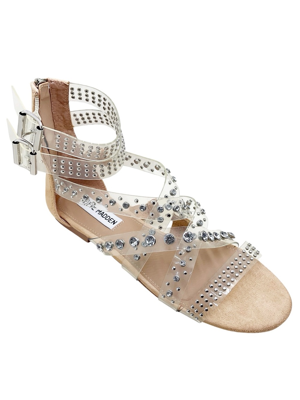 {Steve Madden} Shift Gladiator Studded Sandals
